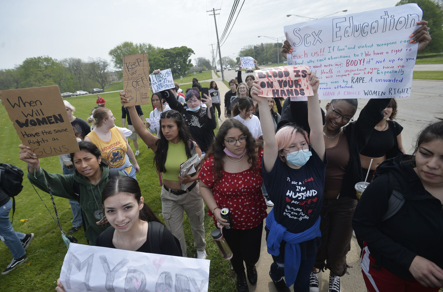 WALKOUT - ROE V. WADE DEMONSTRATION